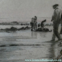 Load image into Gallery viewer, SCOTTISH ART. Lively Colour Etching Entitled "Curling Competition" by Henry Wilkinson (1921 - 2011). SIGNED
