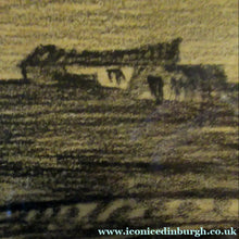 Load image into Gallery viewer, Black Chalk Landscape Study by Sir Muirhead Bone. Signed &amp; Framed
