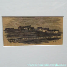 Load image into Gallery viewer, Black Chalk Landscape Study by Sir Muirhead Bone. Signed &amp; Framed
