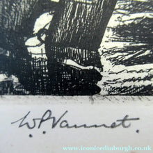 Load image into Gallery viewer, Scottish Art Etching of Arbroath Harbour by William Peters Vannet
