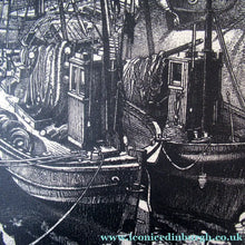 Load image into Gallery viewer, Scottish Art Etching of Arbroath Harbour by William Peters Vannet
