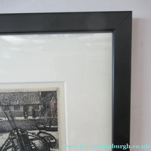 Load image into Gallery viewer, Scottish Art Etching of Arbroath Harbour by William Peters Vannet
