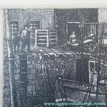 Load image into Gallery viewer, Scottish Art Etching of Arbroath Harbour by William Peters Vannet
