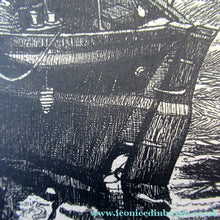 Load image into Gallery viewer, Scottish Art Etching of Arbroath Harbour by William Peters Vannet
