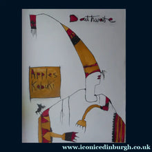 Load image into Gallery viewer, Scottish Art. PAT DOUTHWAITE (1939 - 2002). Original Hand Coloured Lithograph. Apples Kabuki
