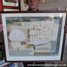 Load image into Gallery viewer, Scottish Art. Philip Reeves 1970s Abstract Collage and Mixed Media
