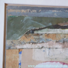 Load image into Gallery viewer, Scottish Art. Philip Reeves 1970s Abstract Collage and Mixed Media
