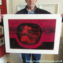 Load image into Gallery viewer, Scottish Art Colin Maclean Abstract Screemprint Present Island
