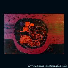 Load image into Gallery viewer, SCOTTISH ART. "Present Island" by Colin Maclean. Original Screenprint. Signed and dated 1965
