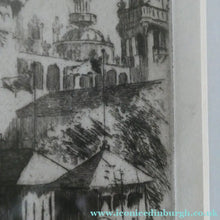 Load image into Gallery viewer, SCOTTISH ART: Rare 1901 GLASGOW INTERNATIONAL EXHIBITION Etching by Susan F. Crawford
