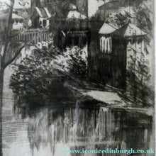 Load image into Gallery viewer, SCOTTISH ART: Rare 1901 GLASGOW INTERNATIONAL EXHIBITION Etching by Susan F. Crawford
