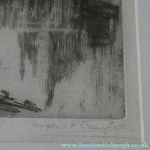 Load image into Gallery viewer, SCOTTISH ART: Rare 1901 GLASGOW INTERNATIONAL EXHIBITION Etching by Susan F. Crawford
