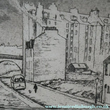 Load image into Gallery viewer, SCOTTISH ART: Rare 1970s ABERBEEN PUBS Etching: "The Spa Bar" or "Well O’ Spa Bar" by William J. Watson. Pencil Signed

