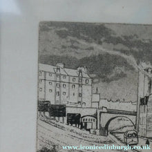 Load image into Gallery viewer, SCOTTISH ART: Rare 1970s ABERBEEN PUBS Etching: "The Spa Bar" or "Well O’ Spa Bar" by William J. Watson. Pencil Signed
