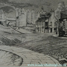 Load image into Gallery viewer, SCOTTISH ART: Rare 1970s ABERBEEN PUBS Etching: "The Spa Bar" or "Well O’ Spa Bar" by William J. Watson. Pencil Signed
