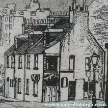 Load image into Gallery viewer, SCOTTISH ART: Rare 1970s ABERBEEN PUBS Etching: "The Spa Bar" or "Well O’ Spa Bar" by William J. Watson. Pencil Signed
