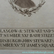 Load image into Gallery viewer, SCOTTISH ART. Rare Etching by Robert Bryden (1865 - 1939). Copy of the Silhouette First Published in the Kilmarnock
