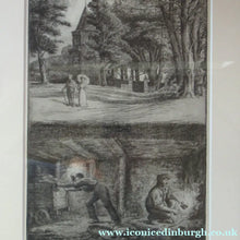 Load image into Gallery viewer, Scottish Art Robert Bryden Etching Scottish Mining History Aryshire
