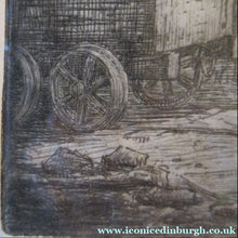 Load image into Gallery viewer, Scottish Art Robert Bryden Etching Scottish Mining History Aryshire
