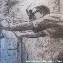 Load image into Gallery viewer, Scottish Art Robert Bryden Etching Scottish Mining History Aryshire
