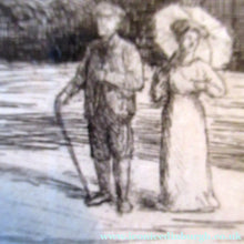 Load image into Gallery viewer, Scottish Art Robert Bryden Etching Scottish Mining History Aryshire
