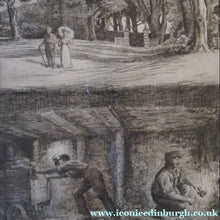Load image into Gallery viewer, Scottish Art Robert Bryden Etching Scottish Mining History Aryshire
