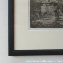 Load image into Gallery viewer, Scottish Art Robert Bryden Etching Scottish Mining History Aryshire
