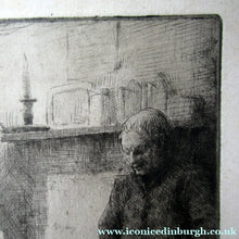 Load image into Gallery viewer, Robert Bryden Etching Illustration to Robert Burns Poem Halloween
