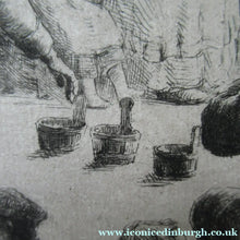 Load image into Gallery viewer, Robert Bryden Etching Illustration to Robert Burns Poem Halloween
