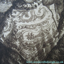 Load image into Gallery viewer, Scottish Etching Robert Bryden. Robert Burns Illustration: The Holy Fair 1890s
