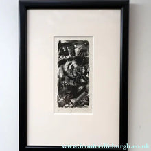 Load image into Gallery viewer, SCOTTISH ART. Rare Original 1947 Wood Engraving by Jozef Sekalski. Design for a Christmas Card Entitled ’Boogie
