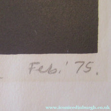 Load image into Gallery viewer, Bell Cowie Screenprint 1975 Brown Eggs Scottish Art
