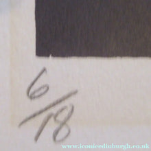Load image into Gallery viewer, Bell Cowie Screenprint 1975 Brown Eggs Scottish Art
