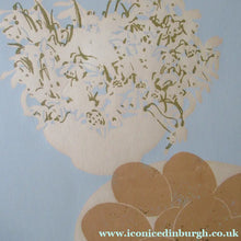 Load image into Gallery viewer, Vintage 1975 Bel Cowie Screenprint Signed. Eggs
