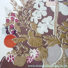 Load image into Gallery viewer, Bel Cowie 1975 Artist's Proof Screenprint. Flowers and Scottish Paperweights. Entitled Enclosed
