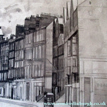 Load image into Gallery viewer, Richard Demarco Original 1960s Pen and Ink Drawing. View of the Lawnmarket
