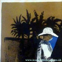 Load image into Gallery viewer, Robert Henderson Blyth Spanish Camerawoman Colour Lithograph
