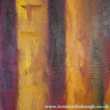 Load image into Gallery viewer, Robert Maclaurin Oil on Canvas Man in a Forest. Scottish Art
