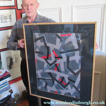 Load image into Gallery viewer, Scottish Contemporary Art 1970s Collage by Sam Ainsley 
