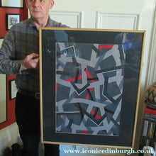Load image into Gallery viewer, Scottish Contemporary Art 1970s Collage by Sam Ainsley 

