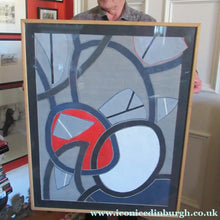 Load image into Gallery viewer, Scottish Art 1970s Collage Sam Ainsley Toi et Moi 
