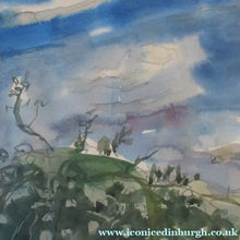 Load image into Gallery viewer, SCOTTISH ART. Sax Shaw (1916 - 2000). Watercolour Landscape Study. Signed and dated 1974
