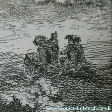Load image into Gallery viewer, Antique Scottish Etching. John Clerk of Eldin Craigmillar Carse 1776 Framed
