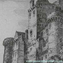 Load image into Gallery viewer, Antique Scottish Etching. John Clerk of Eldin Craigmillar Carse 1776 Framed
