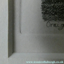 Load image into Gallery viewer, Antique Scottish Etching. John Clerk of Eldin Craigmillar Carse 1776 Framed
