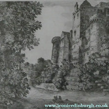 Load image into Gallery viewer, Antique Scottish Etching. John Clerk of Eldin Craigmillar Carse 1776 Framed
