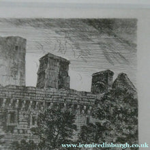 Load image into Gallery viewer, Antique Scottish Etching. John Clerk of Eldin Craigmillar Carse 1776 Framed

