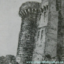 Load image into Gallery viewer, Antique Scottish Etching. John Clerk of Eldin Craigmillar Carse 1776 Framed

