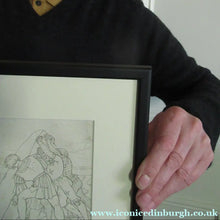 Load image into Gallery viewer, SCOTTISH ART. Original Pen and Ink Preparatory Illustration by Sir Joseph Noel Paton (1821 - 1901)
