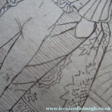 Load image into Gallery viewer, Sir Joseph Noel Paton Pen and Ink Drawing. Medieval Subject for Illustration
